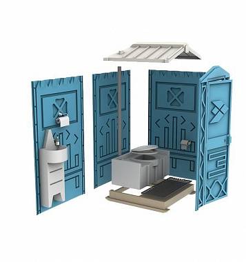 Туалетная кабина (биотуалет) «Люкс»